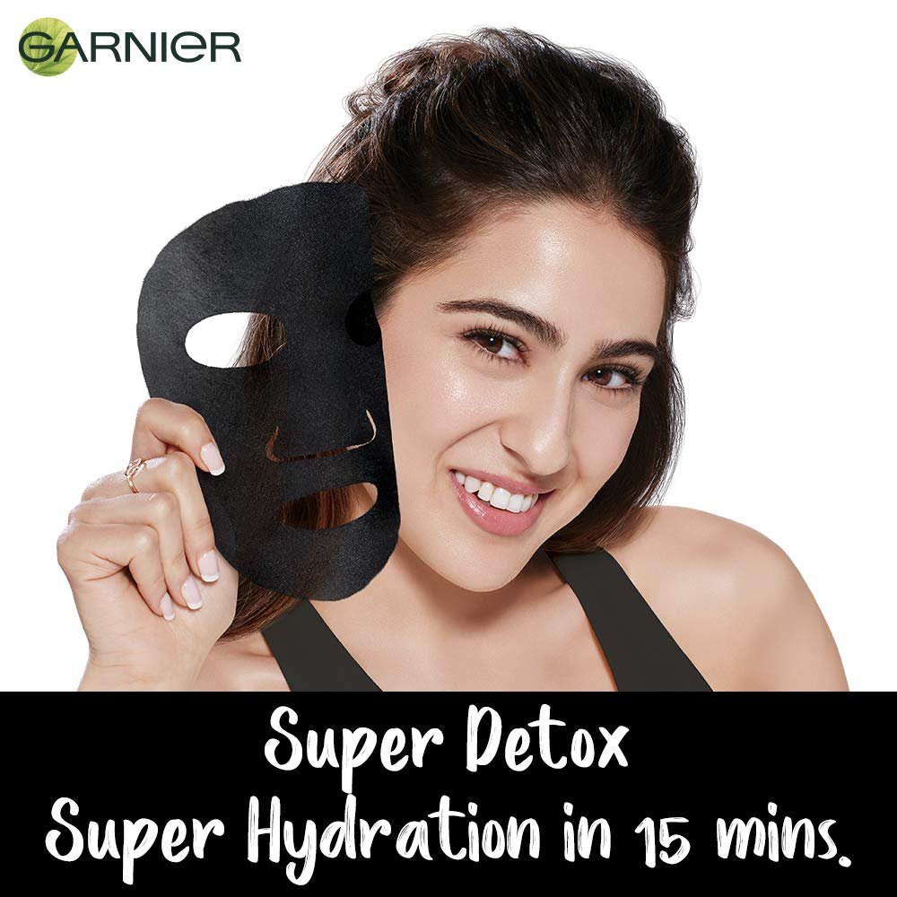 Garnier Charcoal Mask - Super Hydration in 15 minutes